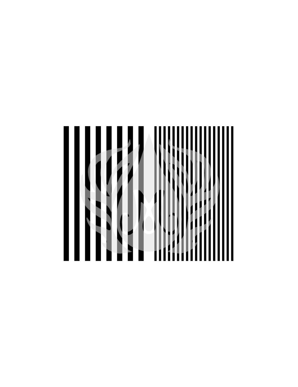 Plantilla seda DSS-0104 zig-zag