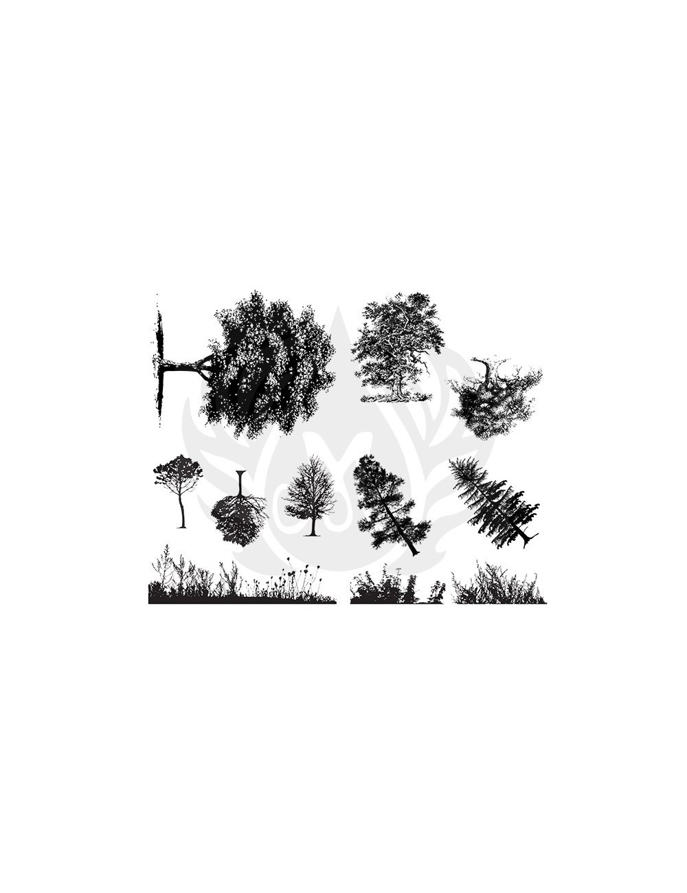 Plantilla seda DSS-0110 arbol. Plantilla seda DSS-0110 arbol.